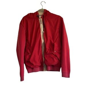 Stone Rose Men’s Jacket Size M. Hooded Jacket Sports Bomber  Jacket.Zipup-Prep